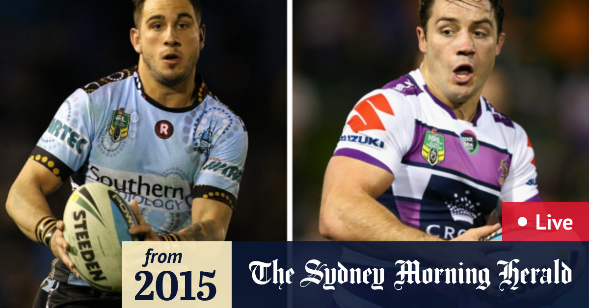 CRONULLA SHARKS V MELBOURNE STORM visual data 7